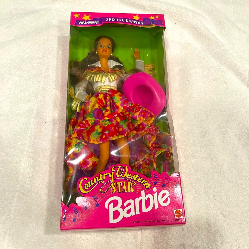 Country Western Star Barbie, Special Edition, 1994 (brunette)